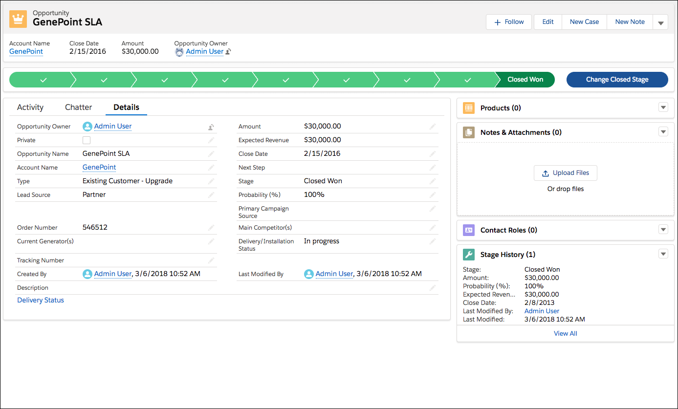 New Compact Salesforce Lightning Layout