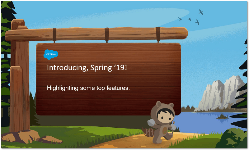 Salesforce Spring '19 Release