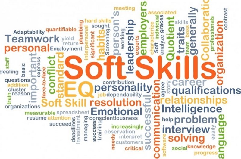 Soft Skills thought cloud