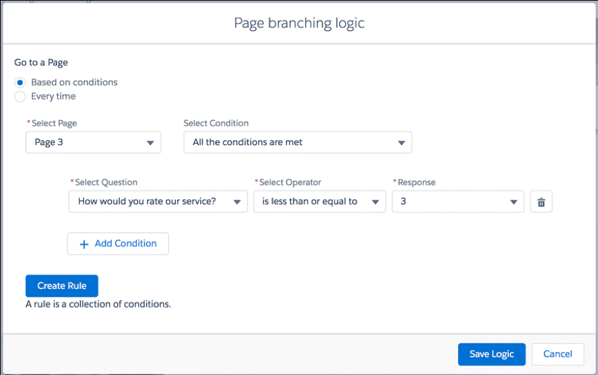 Salesforce Survey Question Enhancements