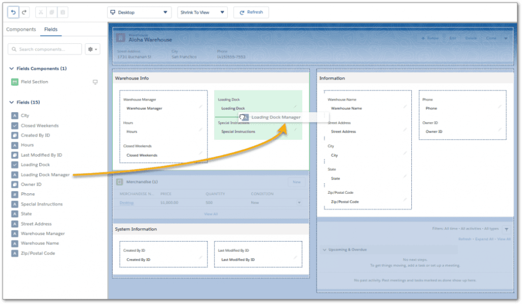 Salesforce Dynamic Form add Field