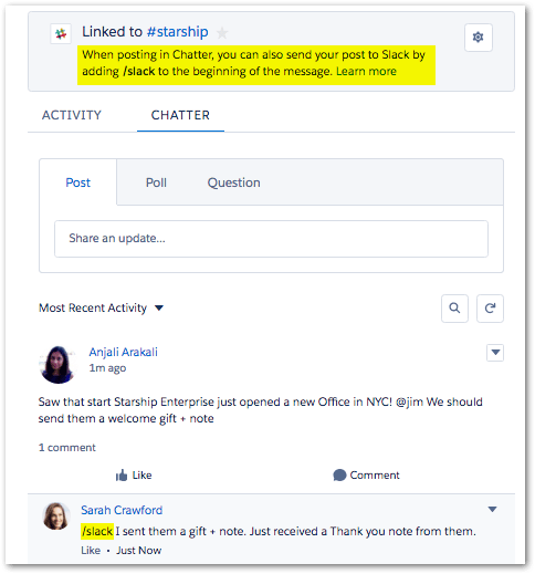 salesforce slack integration salesforce slack integration